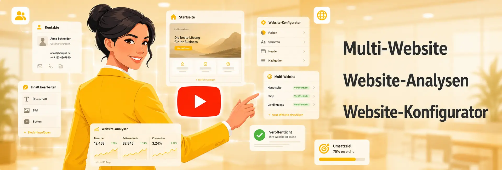 Modul «Website Builder»