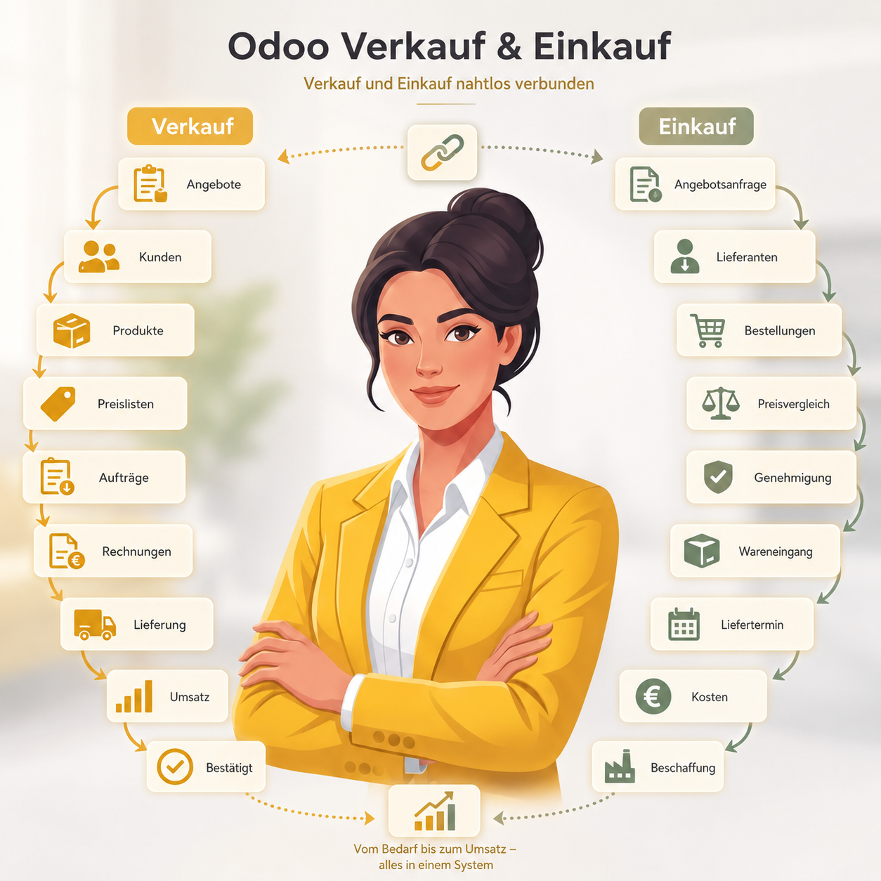 Odoo Verkauf und Einkauf