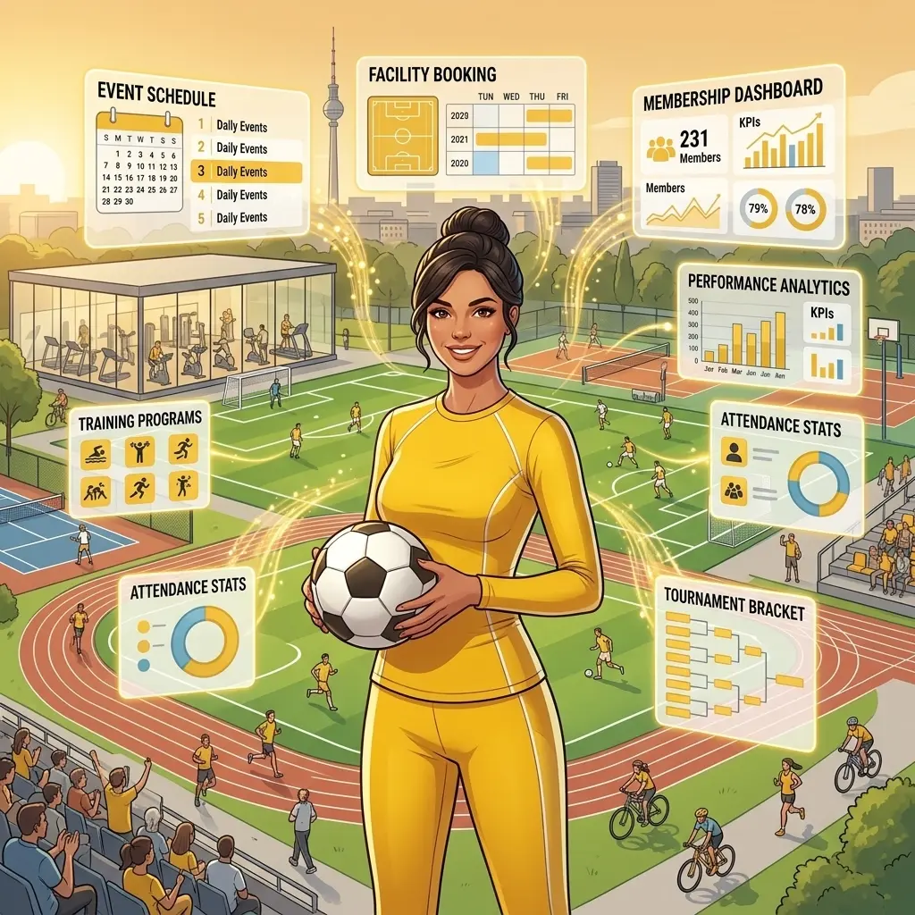 Odoo ERP für Sport und Freizeit
