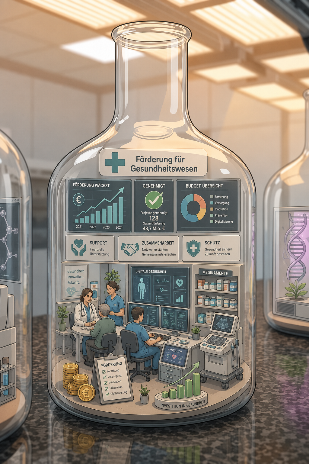 Welche Projekte im Gesundheitswesen können