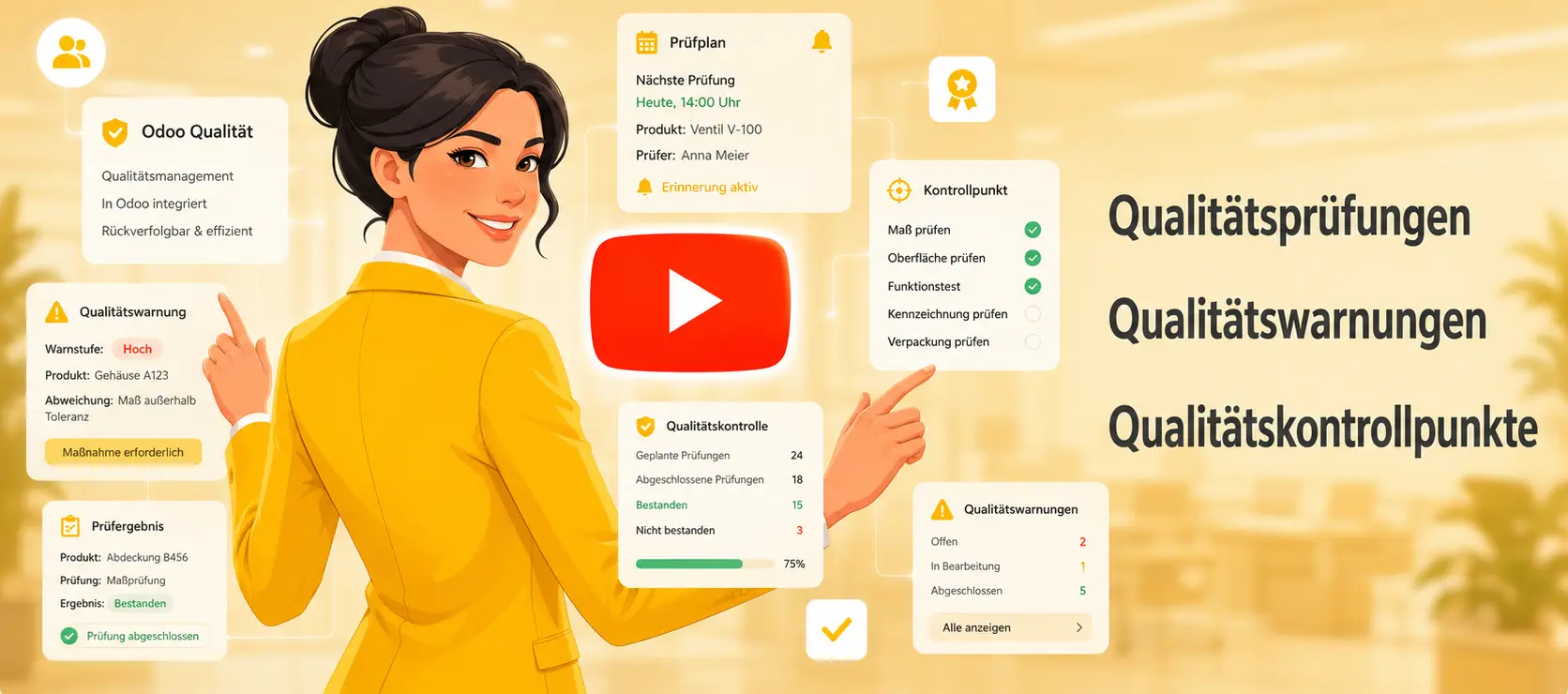 Modul Odoo Qualität