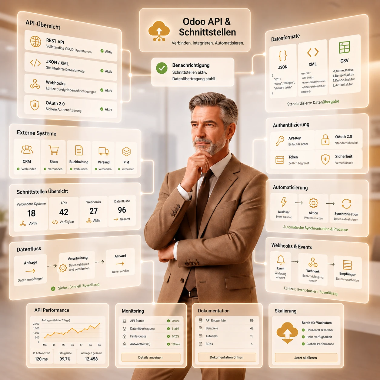 Odoo API & Schnittstellen