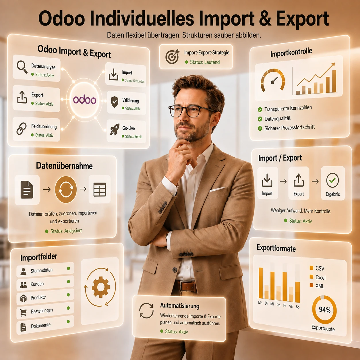 Odoo Individuelles Import & Export