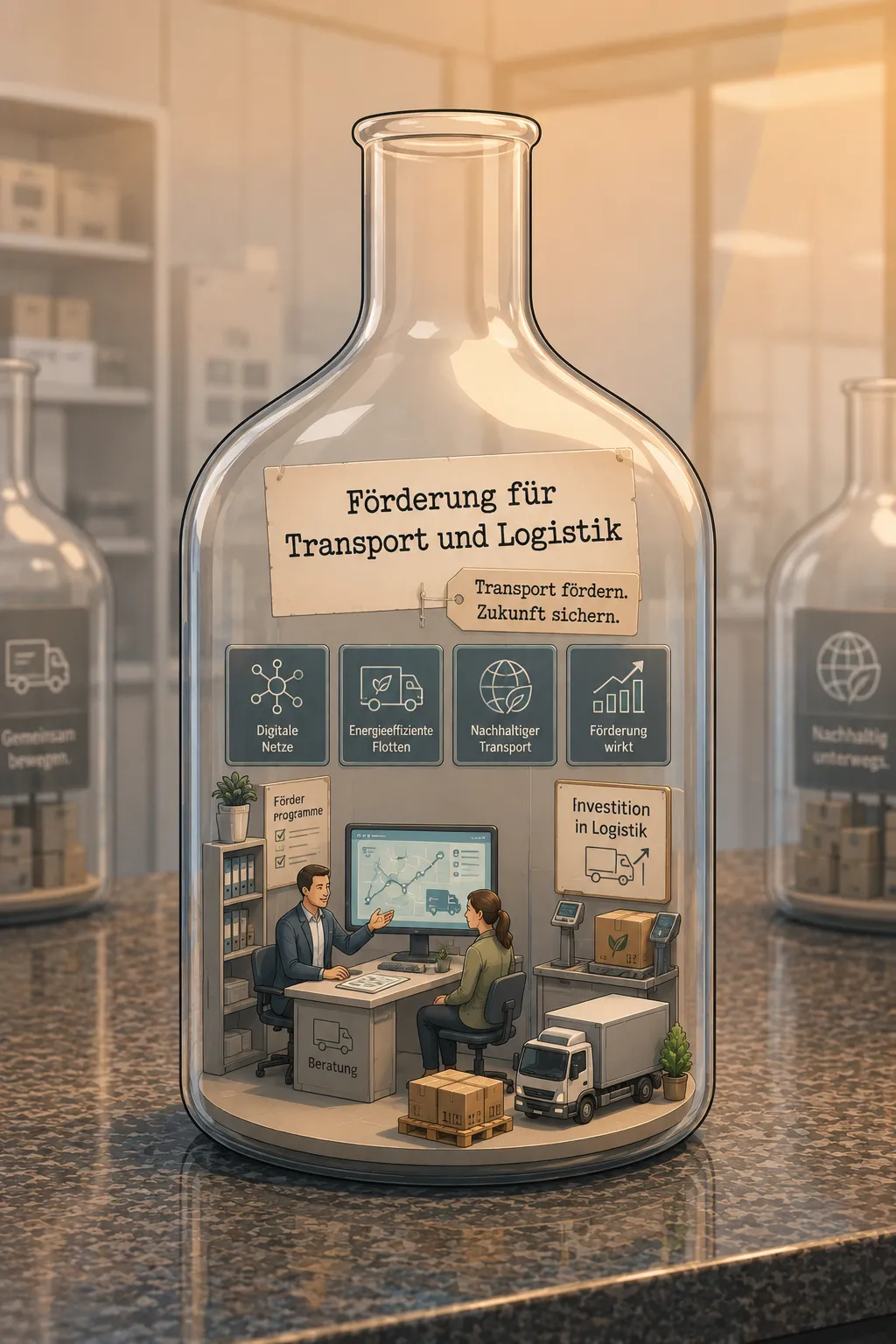 Regionale Förderung innovativer Logistiklösungen