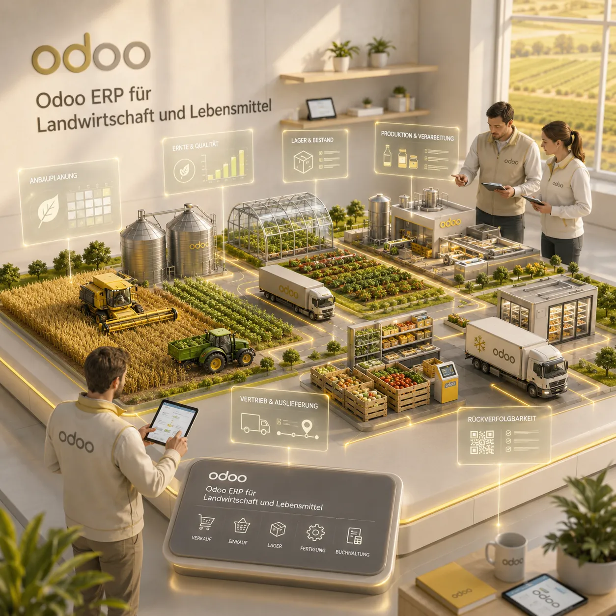 Individuelle Odoo-Entwicklung für Ihre Anforderungen