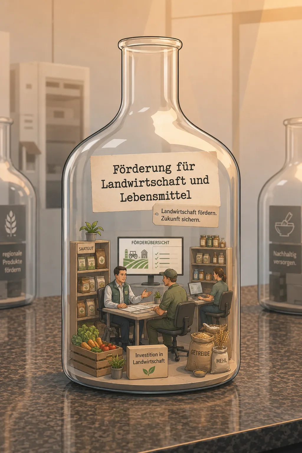 Förderung für Landwirtschaft