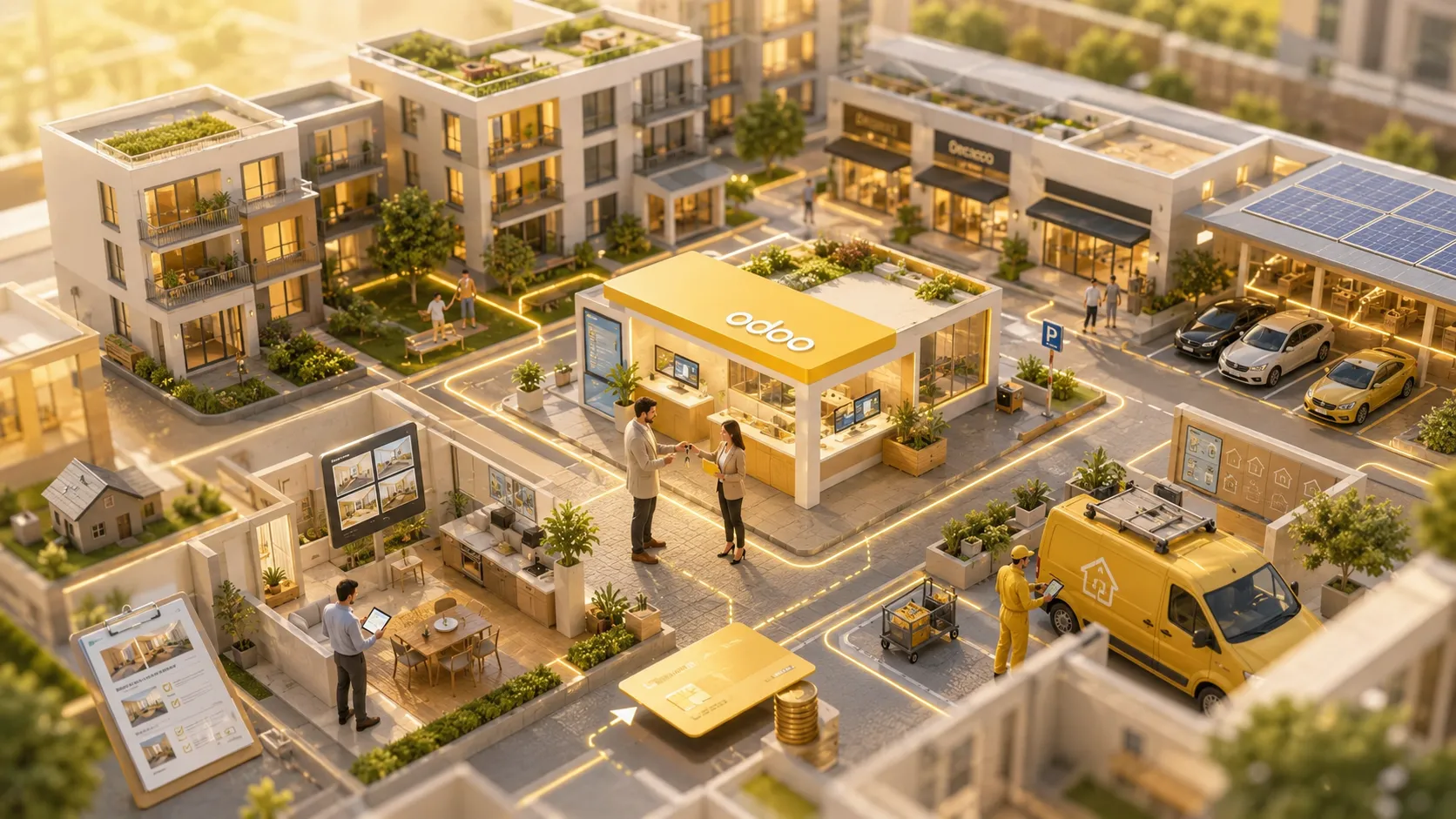 Odoo ERP für Immobilien
