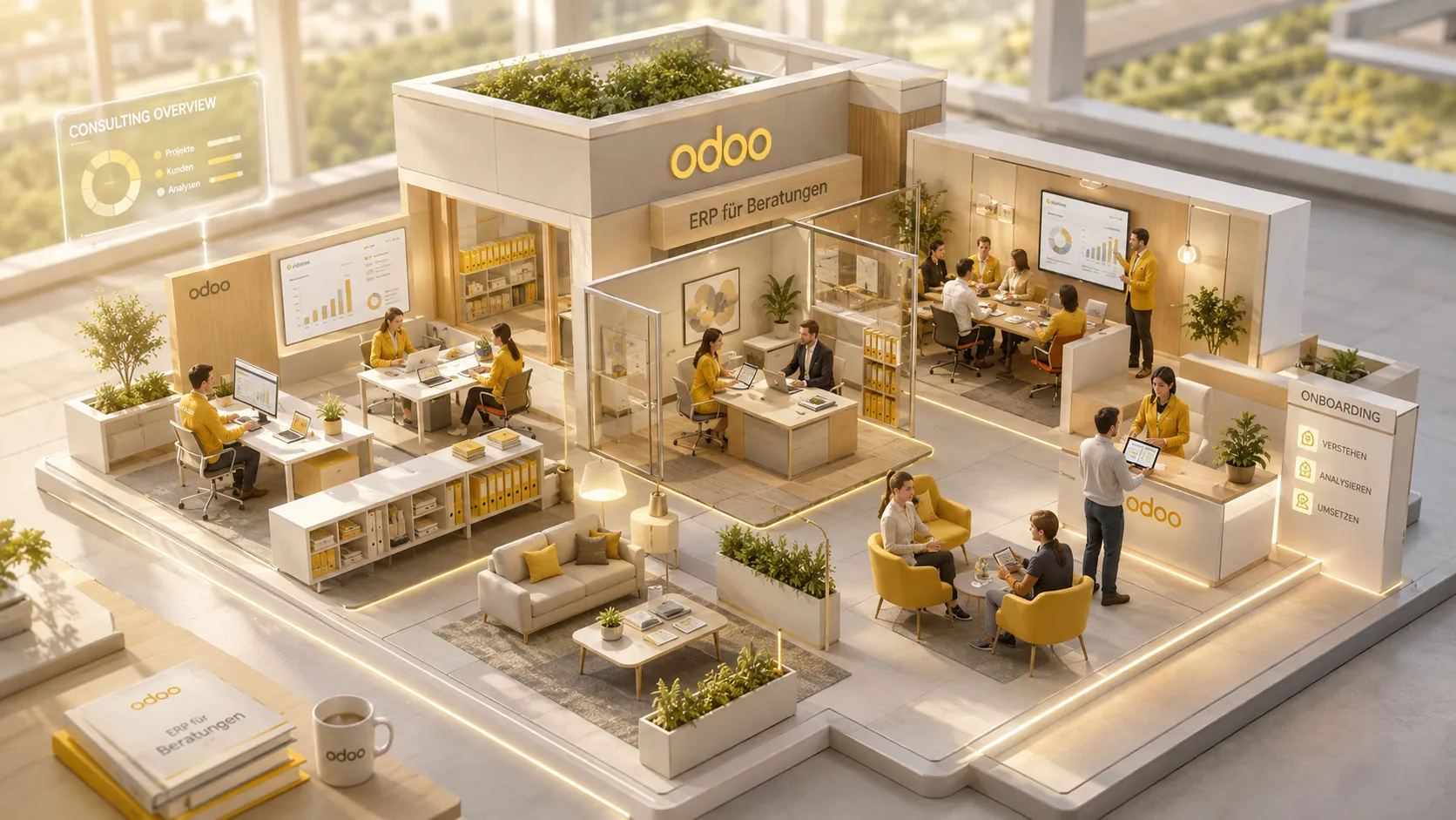 Odoo ERP für Beratungen