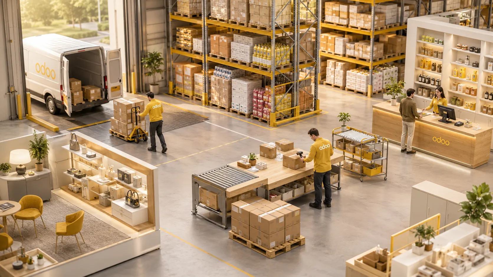 Odoo ERP für Handel