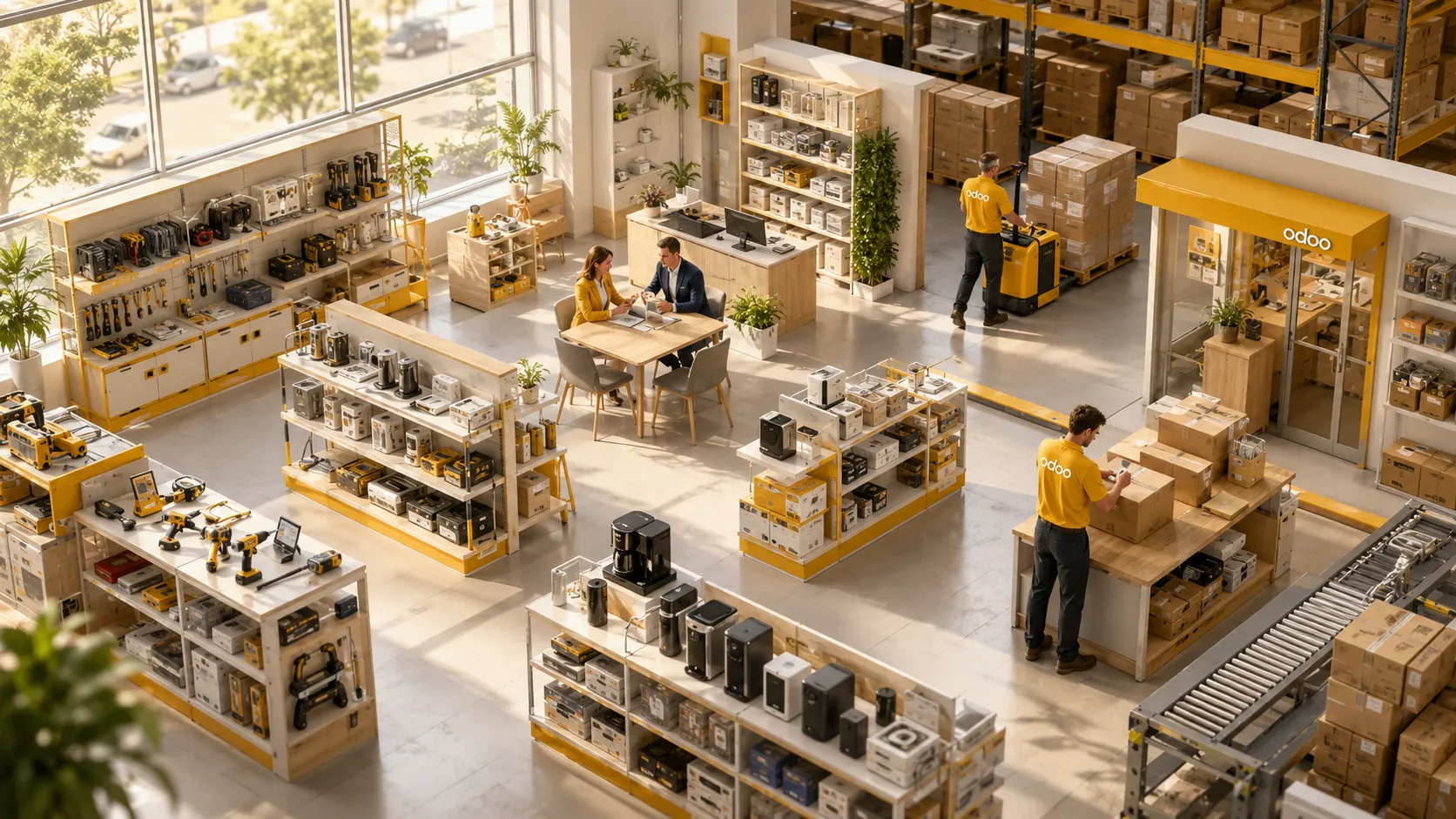 Odoo ERP für Handel