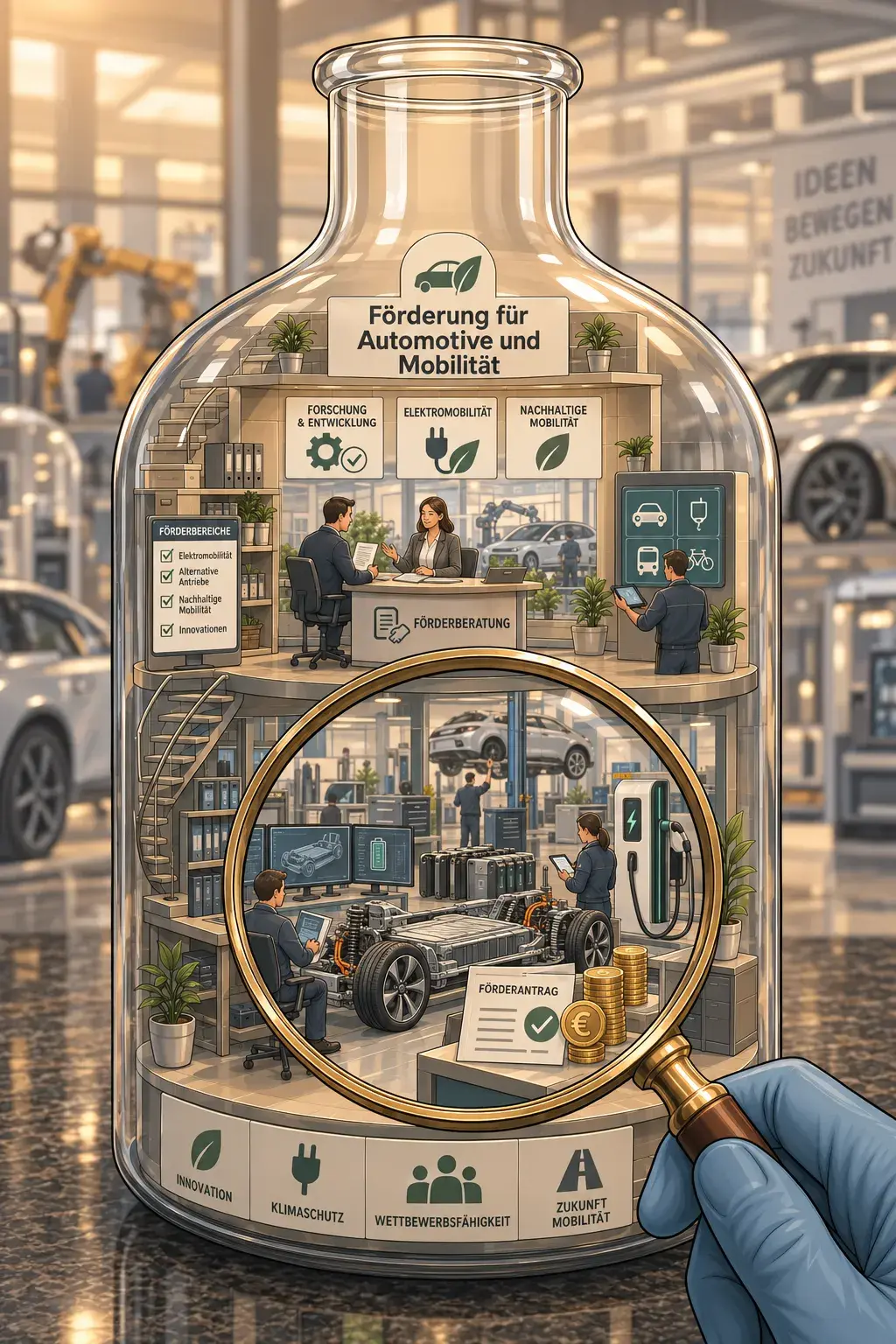 Förderung im Automotive und Mobilität