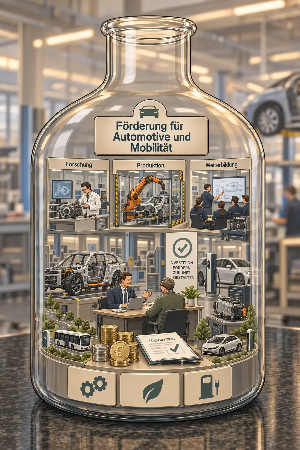 Förderung im Automotive und Mobilität