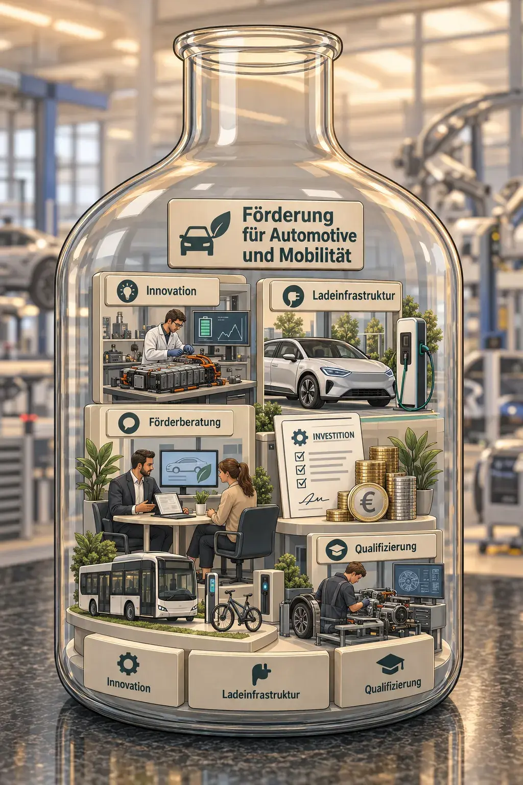 Förderung im Automotive und Mobilität