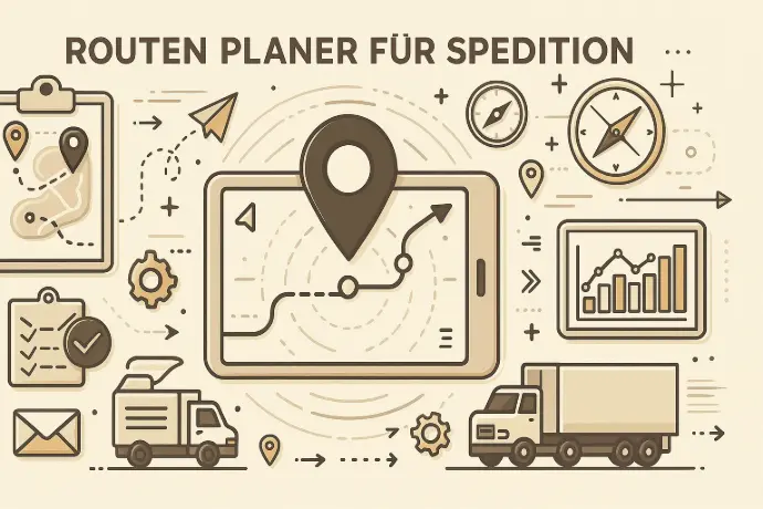 Routen Planer für Spedition